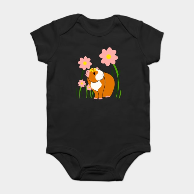 Shibui Guinea Pig Baby Bodysuit by DeguArts